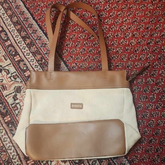Viscata Barcelona Handbags - Viscata Barcelona Tropez Canvas Shoulder Bag